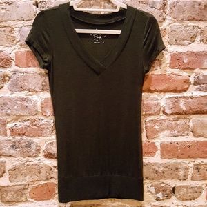 Wishful Park Black V-Neck Top
